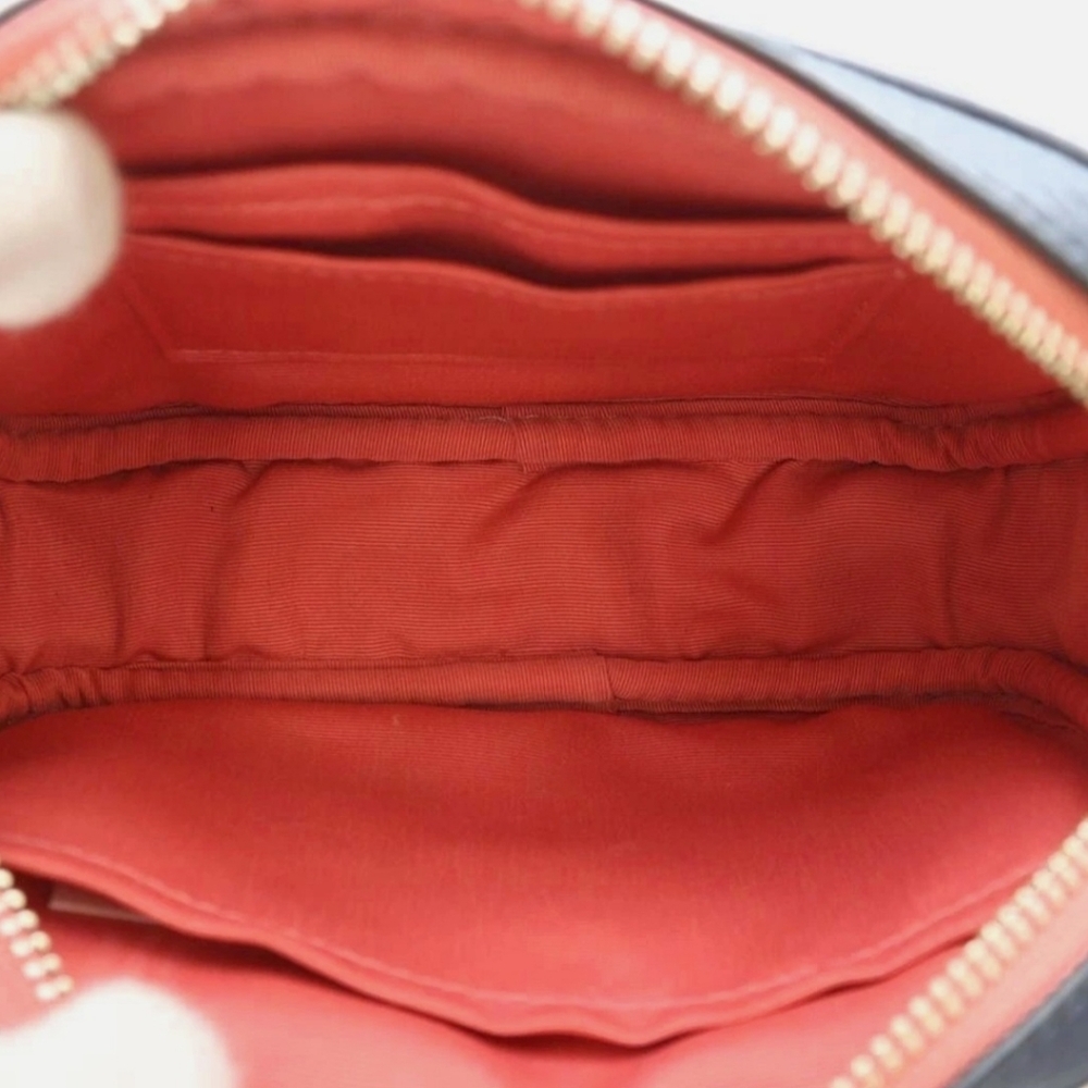 Rare EUC Coach Denim Crossbody Bag with Pink Strap 2 Way Mini Bag No Call Outs! - Picture 6 of 16